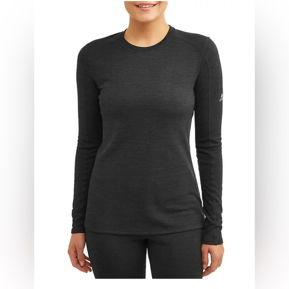 2 NIB Ozark Trail Women's Wool Blend Baselayer Crew retal $50 small - Picture 1 of 9
